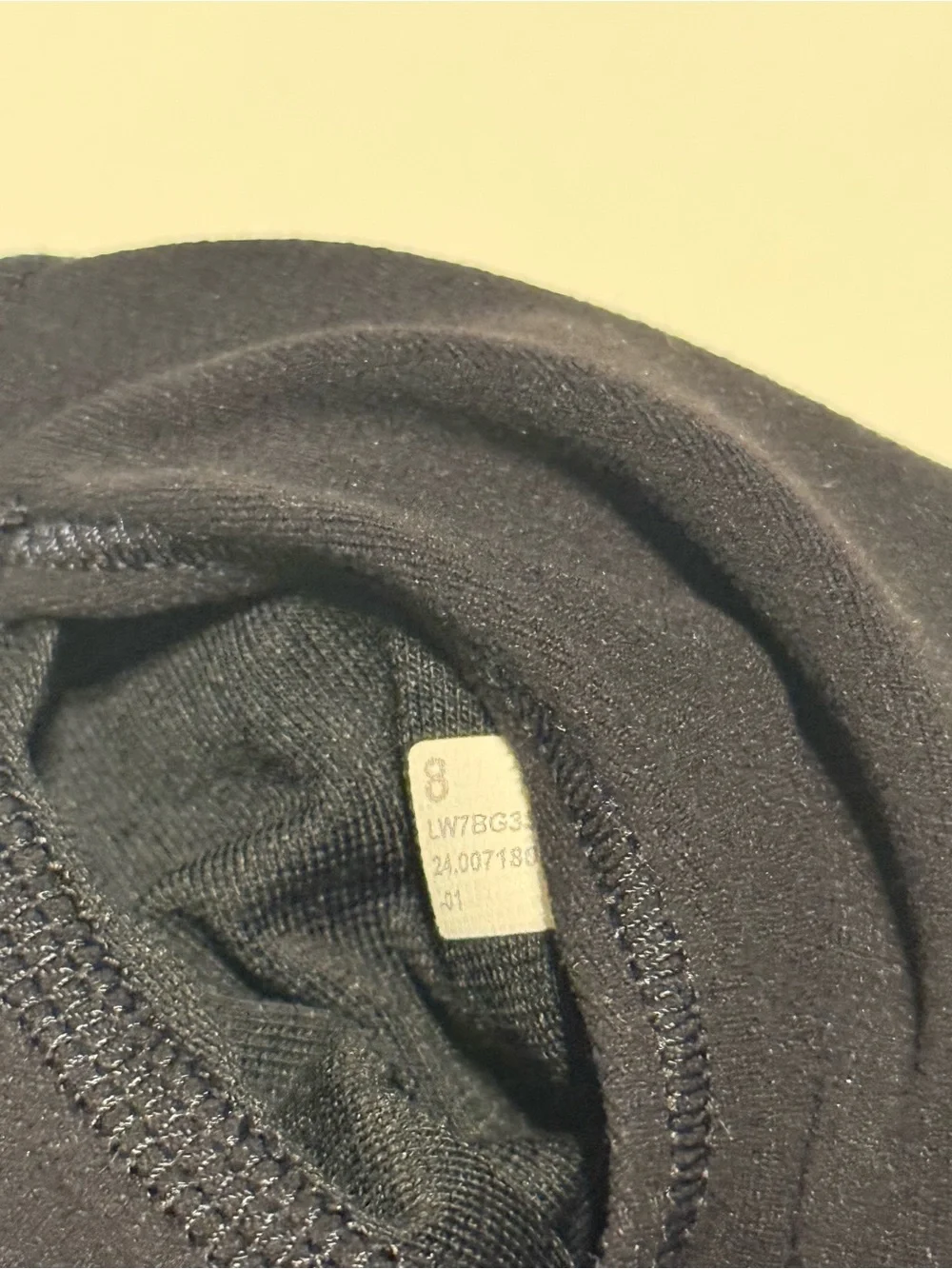 lululemon athletica Women's High-Rise Black Align 6in Shorts